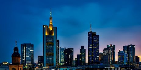 In Frankfurt ist der Drang nach Reichtum am größten. 