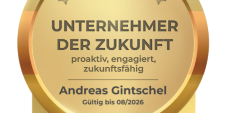 Effectual: Dr. Andreas Gintschel erneut als Unternehmer der Zukunft ausgezeichnet 