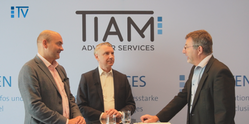 Bernhard Wenger (li.), Oliver Schäfer (mi.), Peter Gewalt (re.) 