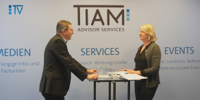 Peter Gewalt (li.), Birgitte Olsen (re.)