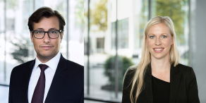 Karim Esch (li.); Kirsten Ludwig