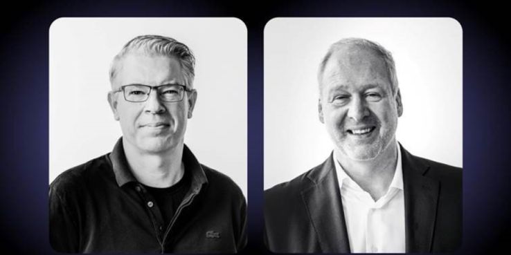 Frank Thelen (li) und Quantmade-CEO Michael Geke (re)