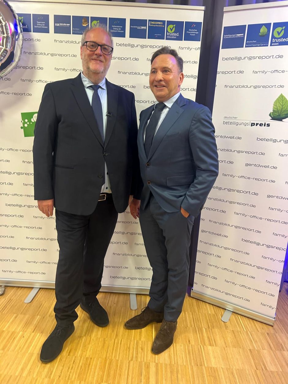 Edmund Pelikan (li.) und Dieter Fischer