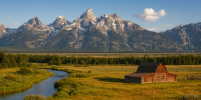 In Jackson Hole treffen sich jedes Jahr die Notenbanker. (Bild erstellt mit Copilot)