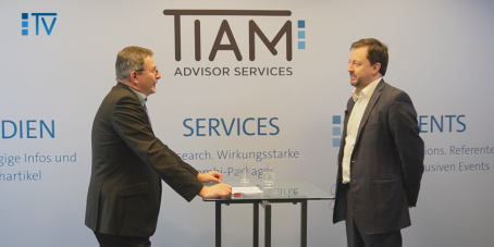 Peter Gewalt (li.), James King (re.)