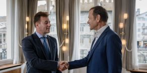 Miro Mitev, CEO von Smart Wealth, und Manuel Ebner, neuer Verwaltungsratspräsident (Bild: zvg)