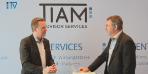 Prof. Dr. Jens Südekum (li.), Peter Gewalt (re.)