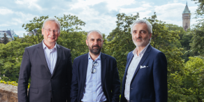Andreas Schneeberger, Charles Lacroix und Aymar de Léotoing (von links nach rechts) Foto: Edouard Olszewski