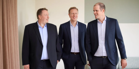 Matthias Born (mi), Oliver Fritz (re) und Chriatian Korth (li)