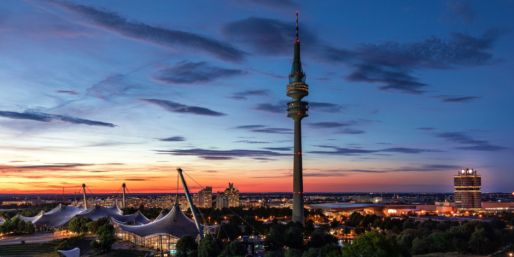 Stadt München mit vielen Wohlhabenden