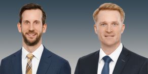 Christopher Newsome (li) und Dennis Neumann (re)