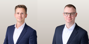 Dr. Markus Schweiger (li.), Guy Bettschart (re.)