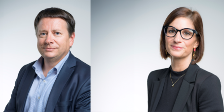 Bart Geukens und Nathalie Debruyne, Fondsmanager bei DPAM