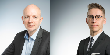 Ignace De Coene (li.), Mathias Talmant (re.)