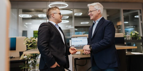 Stefan Breintner und Markus Koch