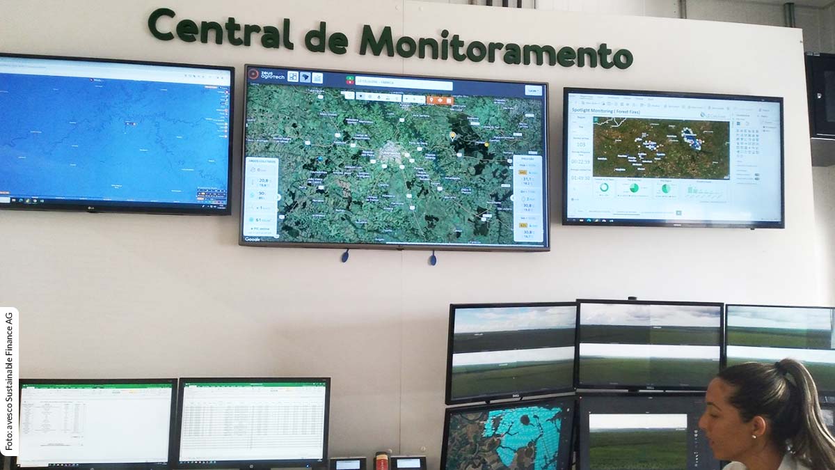 Zentrale für das Waldbrand-Monitoring