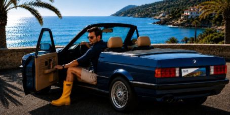 Mit Gummistiefeln Cabrio fahren?!