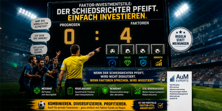 Faktor-Investmentstile: Der Schiedsrichter pfeift! Einfach investieren!
