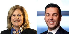 Sandy Kaul, Head of Innovation bei Franklin Templeton, Matthew Harrison, Head of Americas (ex-US), Europe &amp; UK