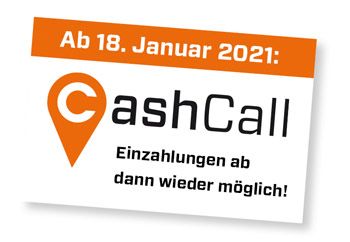 CashCall ab 18. Januar 2021