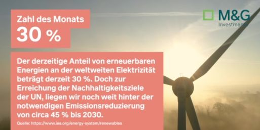 M&amp;G Investments: Zahl des Monats November - 30 %