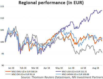 Regional Performance in euro