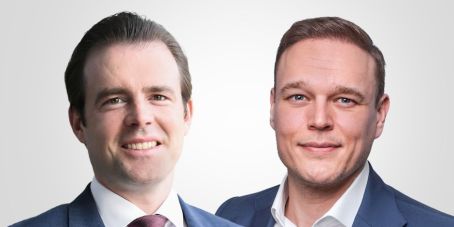 Hendrik Lofruthe, Apo Asset Management GmbH, und Thomas Vorlicky, Medical Strategy GmbH