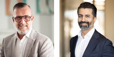 Tilo Stolzenburg, Geschäftsführer der Apella WertpapierService GmbH (links) und Tilo Stolzenburg, Geschäftsführer der Apella WertpapierService GmbH (rechts)