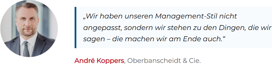 André Koppers, Oberbanscheidt & Cie.