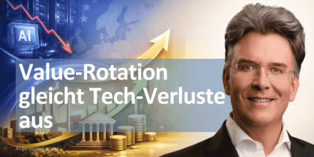 Value-Rotation gleicht Tech-Verluste aus