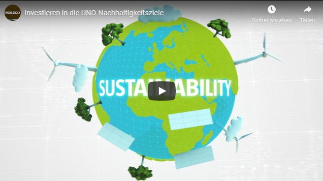 Investieren in die UNO-Nachhaltigkeitsziele