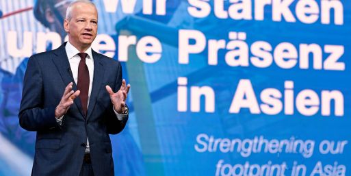 Markus Kamieth war Asien-Chef der BASF, bevor er 2024 zum neuen Vorstandsvorsitzenden des Konzerns wurde und Martin Brudermüller ablöste. (Archivbild)