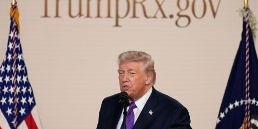 Trumps neue Regierungswebsite soll Amerikanern helfen, günstiger an Medikamente zu kommen. 