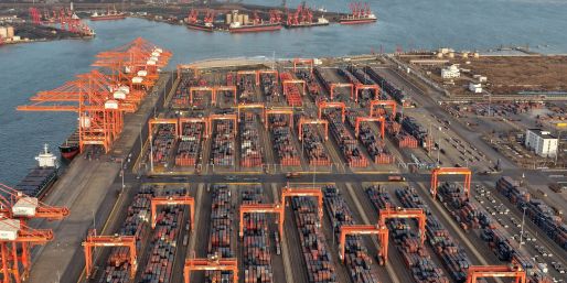 Chinas Wirtschaft hängt stark vom Export ab. (Symbolbild) 