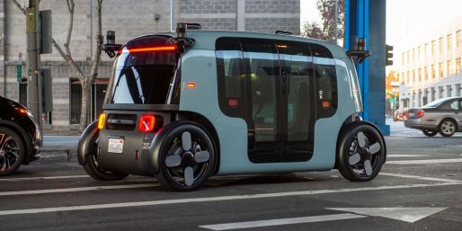 Die Wagen von Zoox haben weder Lenkrand, noch Pedale.