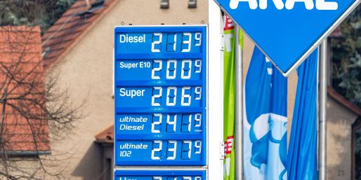 Die Spritpreise pendeln sich langsam auf einem sehr viel höherem Niveau als vor Kriegsbeginn ein. (Archivbild)