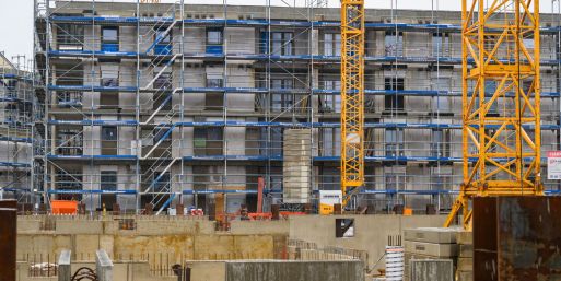 Es werden wieder mehr neue Wohnungen genehmigt.