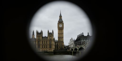 London im Blick: In Berlin geht es um die deutsch-britische Wirtschaftsbeziehung. (Archivbild) 