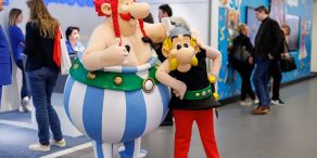 Der große Gallier Obelix ist neben seinem besten Freund Asterix eine der Hauptfiguren des Kult-Comics, den René Goscinny und Albert Uderzo 1959 gemeinsam geschaffen hatten. (Archivbild)