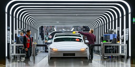 Tesla schaffte ein deutliches Absatzplus. (Archivbild)