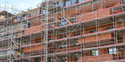 Es geht was voran im Wohnungsbau in Deutschland. (Archivbild)