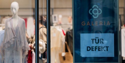 Die Kaufhauskette Galeria ist derzeit ein prominentes Beispiel für Insolvenzen. Die meisten Fälle sind deutlich kleiner. (Foto: Archiv)