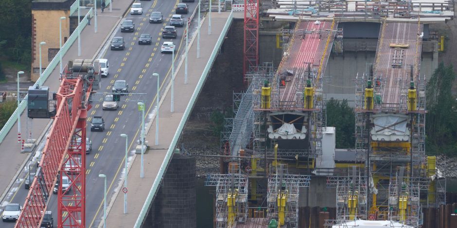 An der deutschen Infrastruktur gibt es viel zu tun. Hier winken viele Aufträge für den Tiefbau. (Archivbild)
